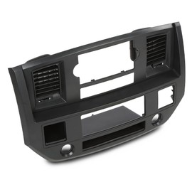 ANDPLAY Center Dashboard Climate Control Air Vent Bezel Panel Compatible with Dodge Ram 1500 2500 3500 Truck 2006 2007 2008 Black