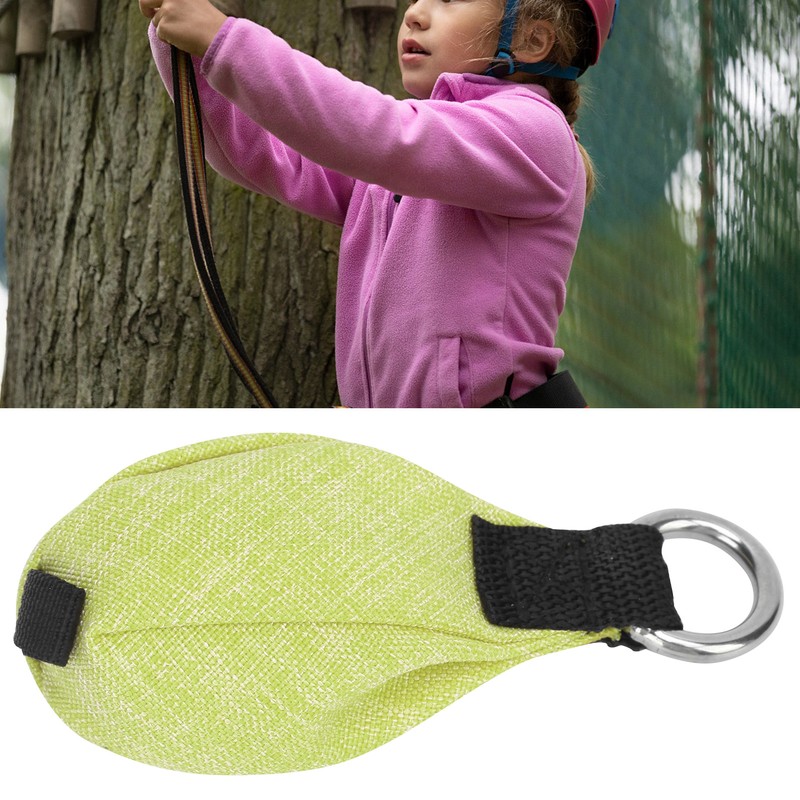 Throwing Weight Bag Portable Arborist Equipment Metal Ring Small Sandbags