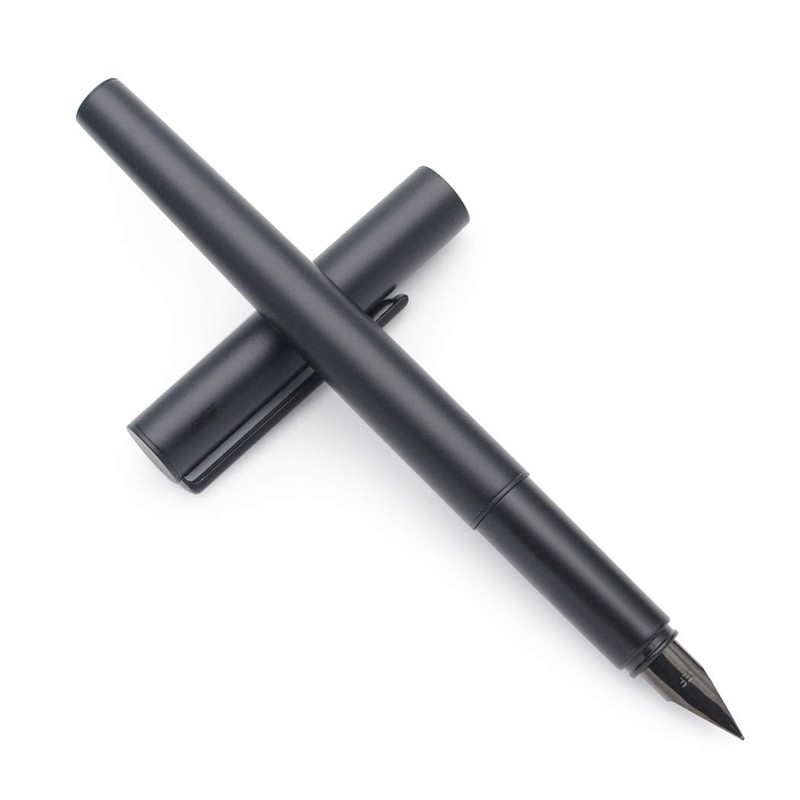 JINHAO 35 Metal Fountain Pen Ink Pen (Black, Extra Fine