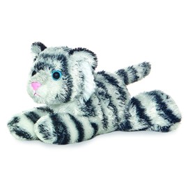 Aurora - Paquete de 2 Animales de Peluche - Tigre Tanya de 8 Pulgadas y Tigre Blanco Shazam