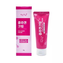 Pretty Face 예쁜얼굴 콜라겐크림 90g 주름개선 피부탄력 기능성 크림 1개 Pretty Face Collagen Cream 90g Wrinkle Improvement Skin Elasticity Functional Cream 1 Piece