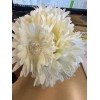Gerbera Daisy Bouquet 9 Stems 10in Cream