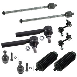 TRQ Front Steering & Suspension Kit Compatible with 02-03 Subaru Impreza