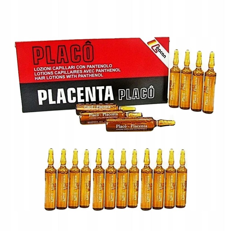 Hair loss Placenta Placo for hair intensive treatment [12 vials