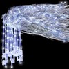 50Pcs LED Sparklers Wedding Send Off Silver