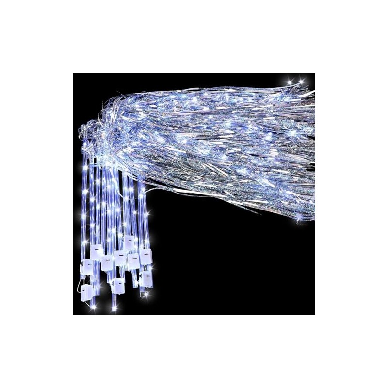 50Pcs LED Sparklers Wedding Send Off Silver
