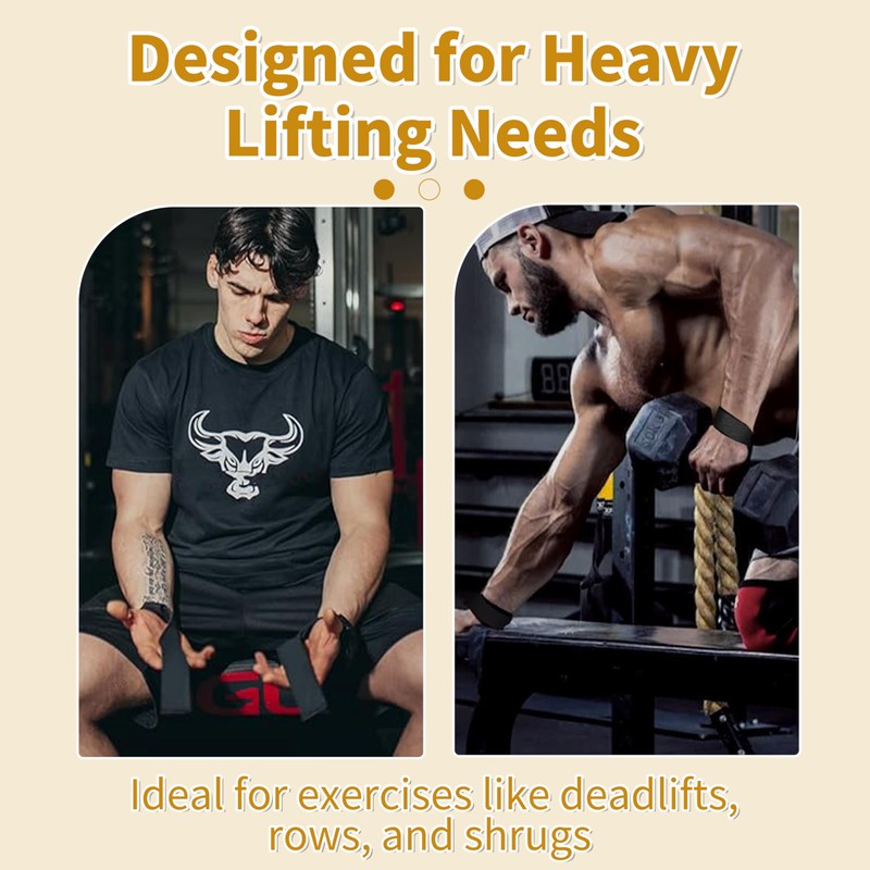 Lifting Wrist Straps for Weightlifting, Gym Cotton Wrist Lifting Straps