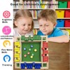 Shut The Box Dice Game,2-4 Player Family Wooden Board Table