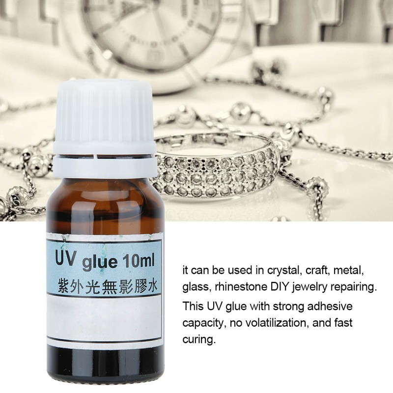 Professional Transparent Fast Curing UV Glue DIY Jewelry Repairing Making