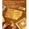 PieceRelax A5 3D Puzzle Journal for Adults, 300 Piece Plastic