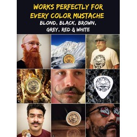 THE VINTAGE GROOMING CO. Mustache Wax Death Grip Extra Strong Hold Moustache Wax