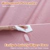JVEOO Vegan Leather Baby Changing Pad, Waterproof & Wipeable Soft