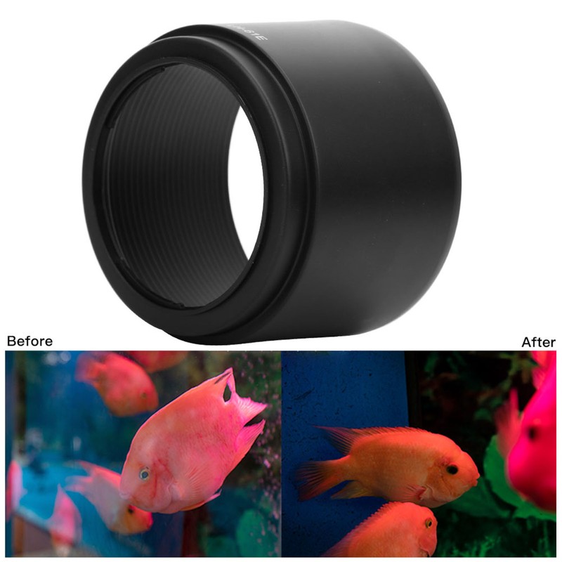 LH-61E Black Plastic Lens Hood for Olympus 70-300mm f / 4.8-6.7
