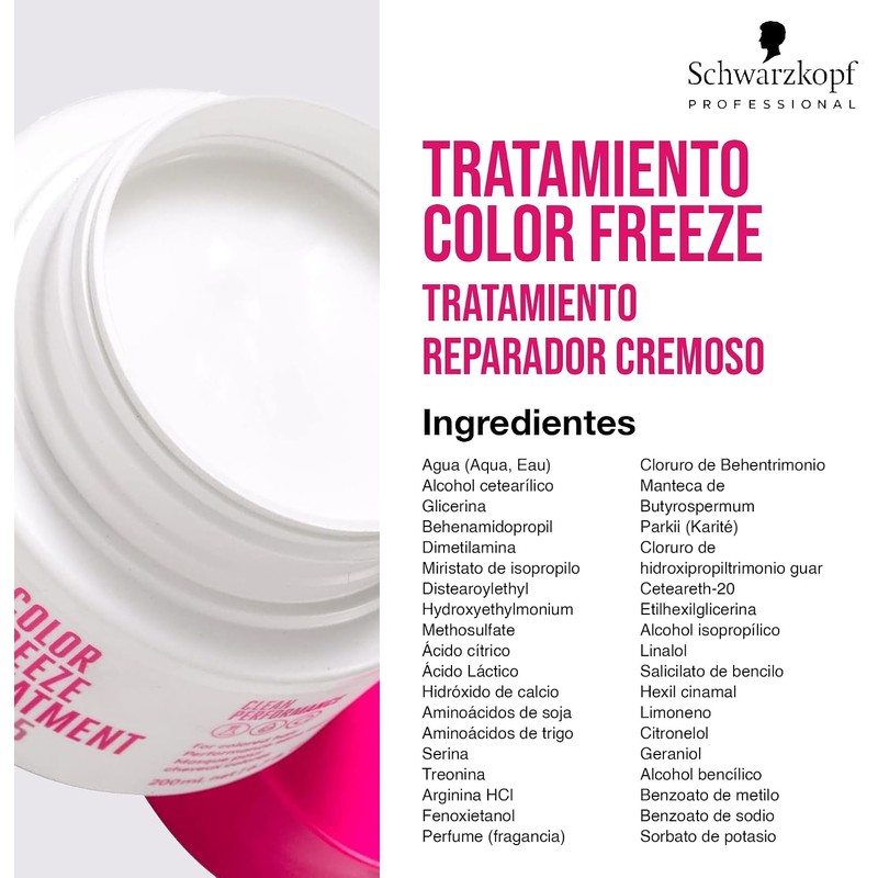 BONACURE Color Freeze Mascarilla pH 4.5, Cabello Teñido, Vegana 200