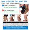 T TIMTAKBO Hinged Knee Brace,GEL Patella Support with Removable Dual