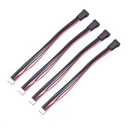 Readytosky JST-XH 4S LiPo Battery Balance Charging Extension Wire Cable 20cm 22AWG for RC Quadcopter Lipo Battery Charger(4PCS)