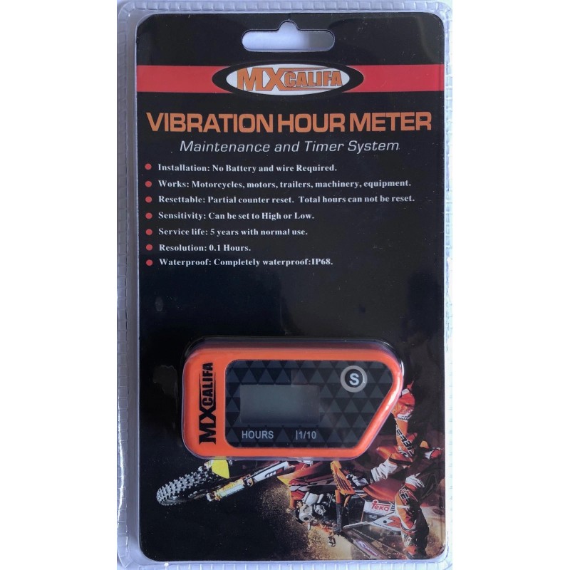 mxcalifa.inc HOUR METER WIRELESS VIBRATION - KTM 450 250 ENGINE