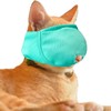 OHCOZZY Cat Muzzle with Breathable Mesh, Cat Mouth Guard Muzzle