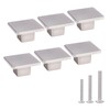 AOKENBAO1.57 Inch Square Kitchen Cabinet Knob Drawer Knob Satin Nickel