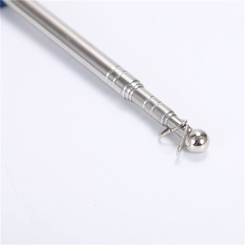 2 Pcs Handheld Telescoping Flag Poles, 1.6M/5.25Ft Stainless Steel Telescopic