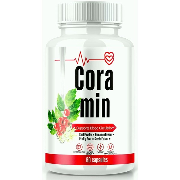 Coramin Advanced Blood Support Pills for Healthy Blood Levels &