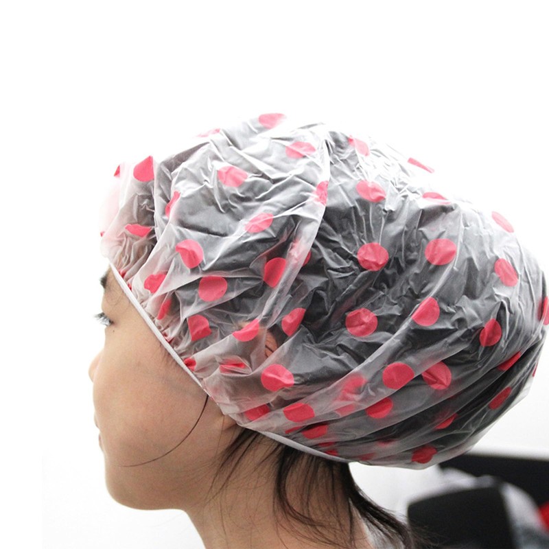 TCPENG® 3 Pack Shower Caps for Women, Waterproof Shower Caps