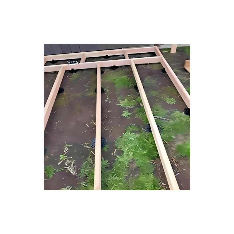 12Pack Adjustable Deck Support Pedestal - Base Support for Floating