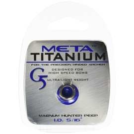 G5 Outdoors Meta Peep Titanium 5/16" Mod. 253