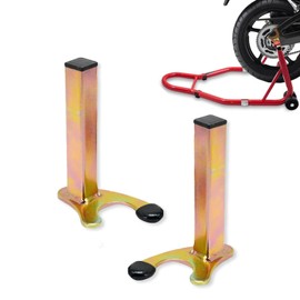 CeyKvo Motorcycle Repair Stand Set - Universal Adapter for Rear Wheel Claw Mount & Fork, Includes Swing Adapter and Tripod Hook - Fits Motorcycle Jacks and Square Tube Rear Stands