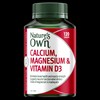 Nature's Own Buy Natures Own Calcium, Magnesium And Vitamin D3 120 Tablets Online