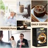 Instant Coffee Packets 30 Count, Medium Roast Arabica Black Coffee