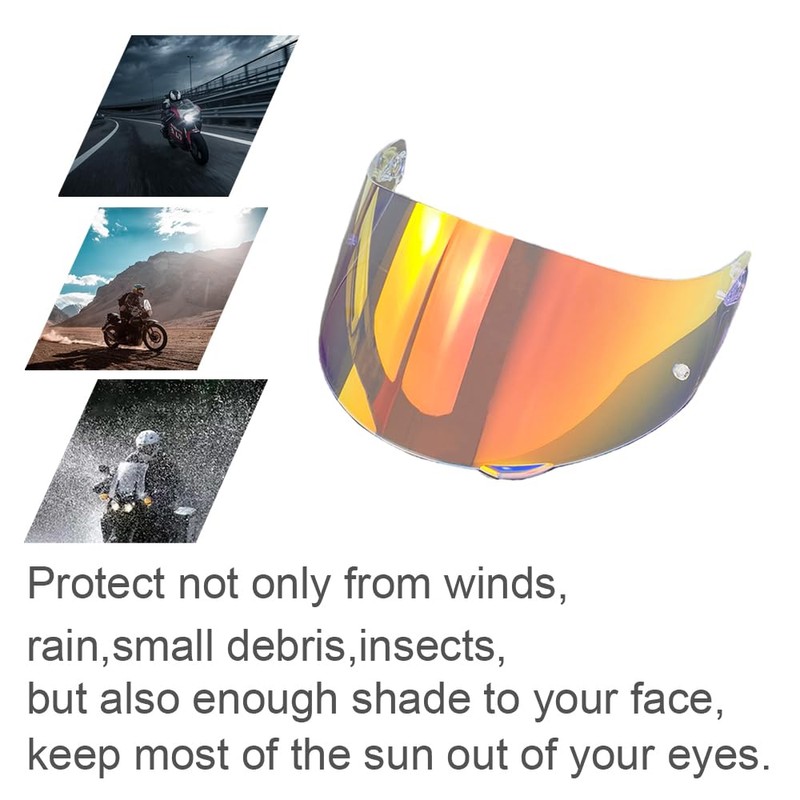 BSTOP K1 Face Shield Uv-Protected for AGV K1, K1S, K3SV,