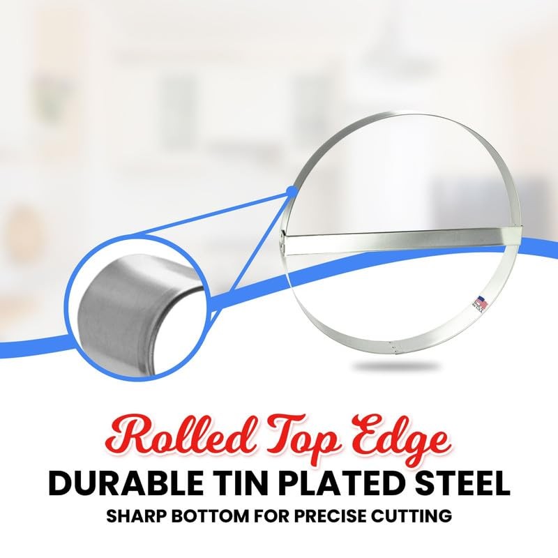 Foose Brand Extra Large Circle Round With Brace Cookie Cutter