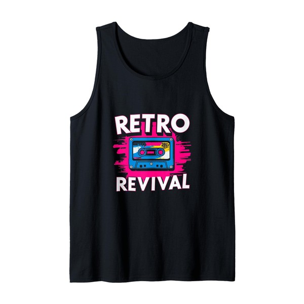 Urban - 80s 90s Cassette Retro Revival Graffiti Graphic Tank