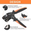 KF CPTEC Self-adjusting wire end ferrule pliers, 0.08-16 mm², square