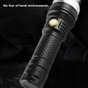 LED Flashlight 2 Levels High Brightness SST40 Wick White Light