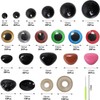 Shalwinn Pack of 915 Plastic Button Eyes Safety Eyes and