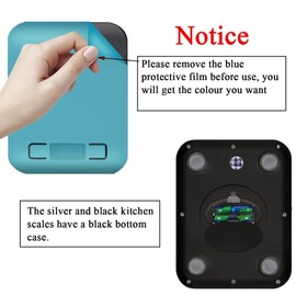 Dejaf Digital Kitchen Scale 5kg/1g Food Scale with Backlit LCD Display and Tare Function Stainless Steel Multi-Function Scale for Food/Kitchen/Oven/Weight/Coffee Scales (5kg Black)