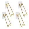 Crapyt 4 PCS Picture Frame Stand Adhesive Easel Back for
