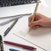 MiSiBao 0.7mm Black Ink Gel Pens Refillable & Retractable Gel