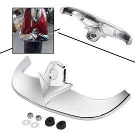 Unbranded Chrome Front Fender Tip For Harley Heritage Springer FLSTS Cross Bones FLSTSB