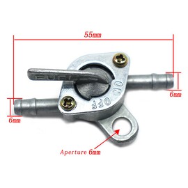 Petrol Tap Switch Motorcycle 4 Pieces Fuel Tank Switch Valve Petrol Tap Switch Universal For Most Vehicles That Need Valves To Control Fuel Flow Motorcycle Engine