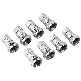 Vivanco STD F78A-N Satellite F-Connector 7 mm Pack of 8