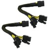 (2-Pack) COMeap 8 Pin PCIe Splitter Cable, GPU VGA PCIe
