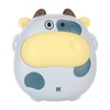 Mini Hanging Neck Fan USB Rechargeable Bladeless Cartoon Cow Shape