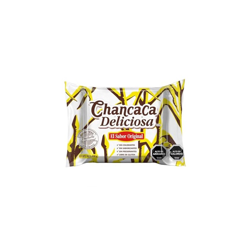 Chancaca deliciosa 400gr, producto Chileno
