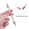 WADY Rhinestone Picker Tool with 4 Extra Wax Tips &