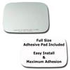 Mirror Glass + Full Size Adhesive Pad for 2003-2009 Hummer