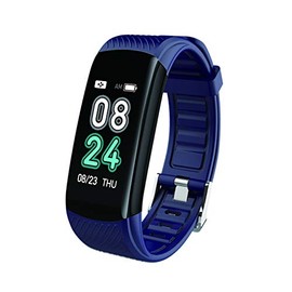 Arias WW19041S-BU Men's Smart Watch, Waterproof, Pedometer, Heart Rate Monitor, Training Function, Blue, blue, Smart Watch