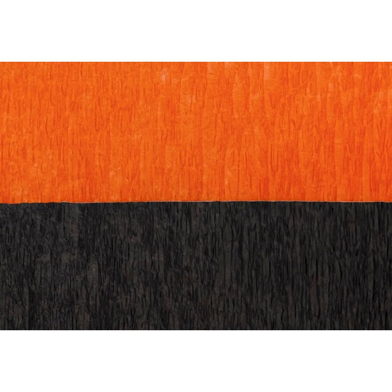 2 Orange Rolls and 2 Black Crepe Streamers